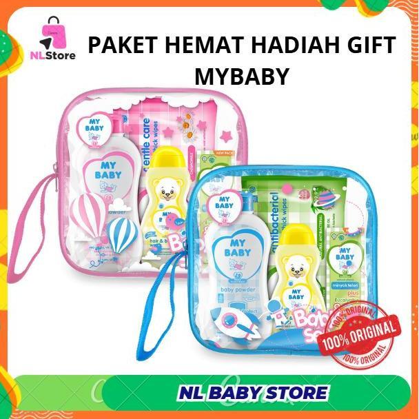[ 4 in 1 ] Cussons & MyBaby  Daily Essential Pack Set Bedak Bayi Perawatan Bayi