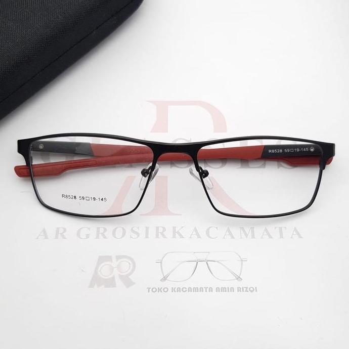 Shiyo- Kacamata Fashion Cowok Sporty Ar8528 Full Bingkai Laki Laki Perempuan Paket Lensa Photocromic