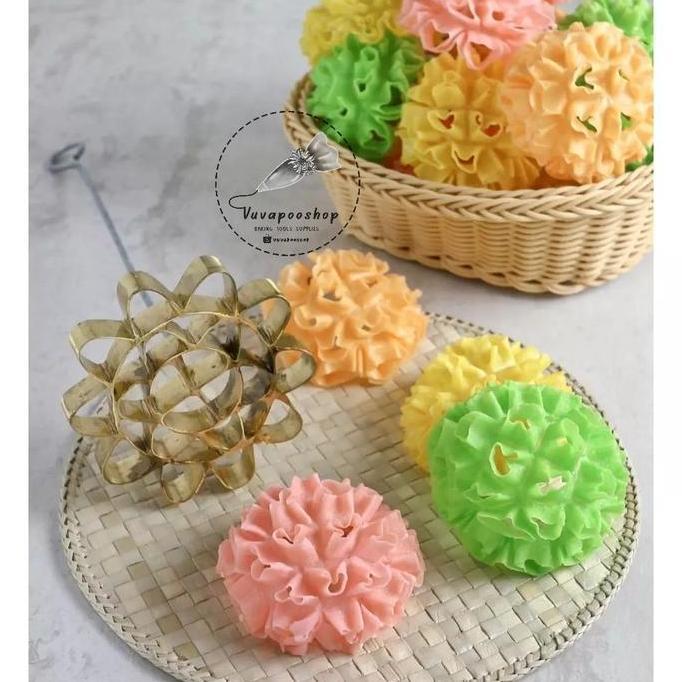 HARGA DISC - Cetakan Kembang Goyang Thailand Kembang Goyang Kuningan Cor