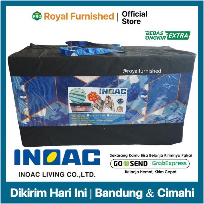 Kasur Lipat Inoac Busa Rebounded 120x200x10 Go-Send