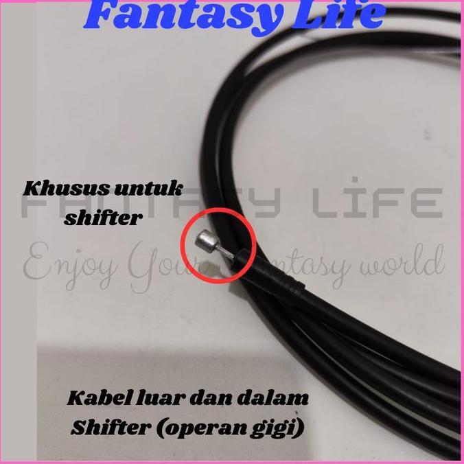 Ready Tali shifter set kabel operan gigi luar dalam sepeda MTB federal lipat