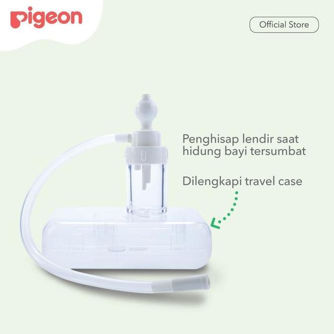 PIGEON Nose Cleaner | Alat Penghisap Lendir Bayi | Penyedot Ingus Bayi |Sedot Ingus Bayi