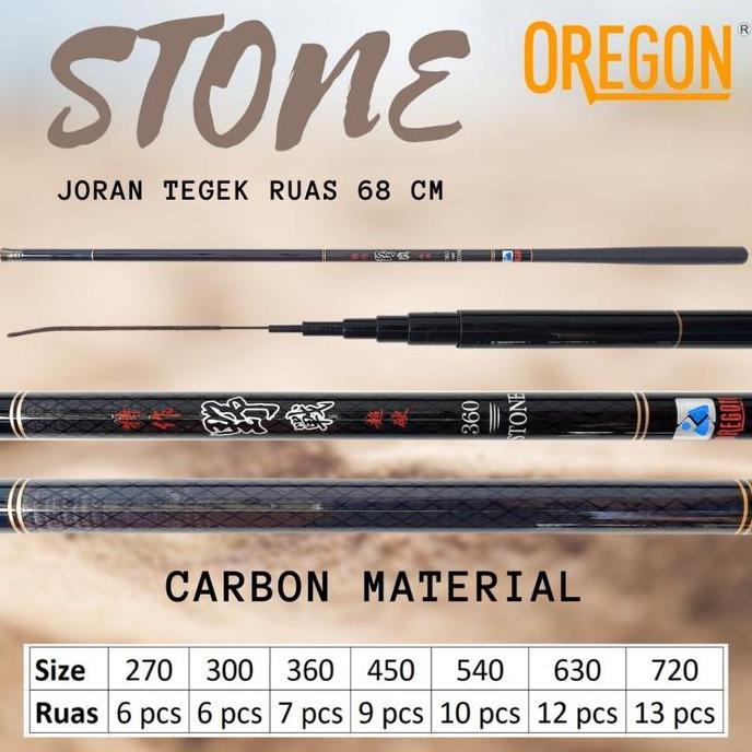 EXTRA BONUS | JORAN TEGEK MATERIAL CARBON OREGON SILINCAH RAWIT STONE ATLANTIS BAMBU RUNCING SUNGKAI