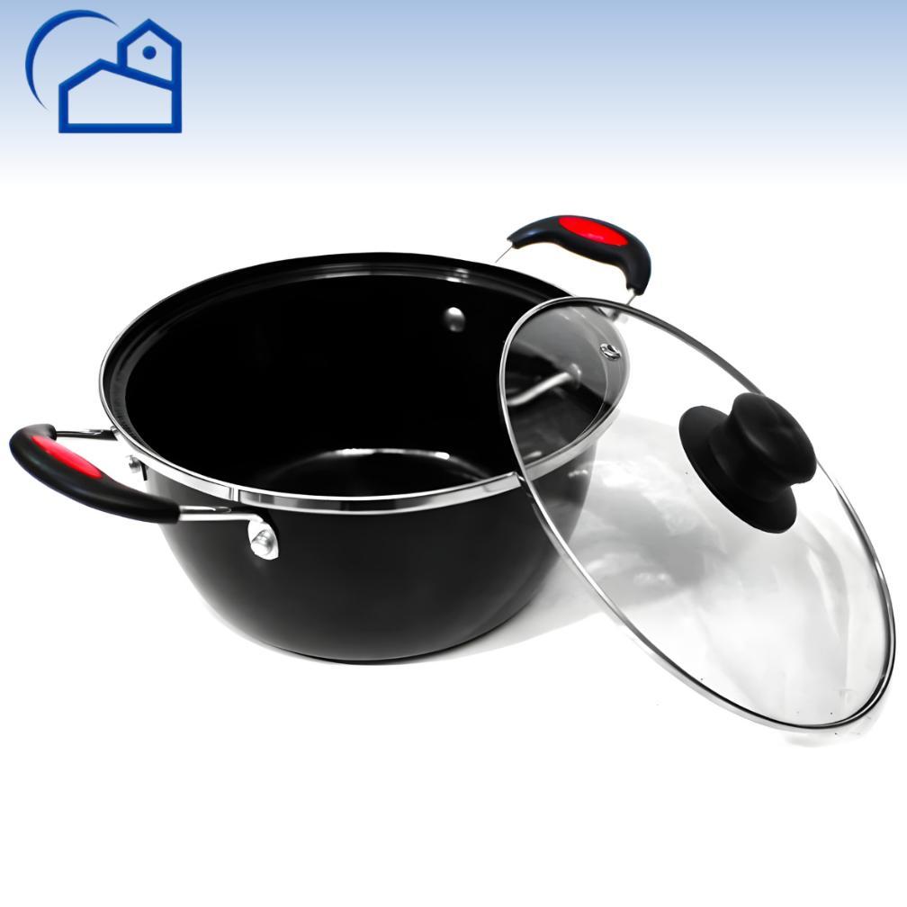 DISKON HOMESTATION - PANCI KUAH ENAMEL GSF 4022 4024 2405 4920 4918 TUTUP KACA PANCI SUSU SAUCEPAN