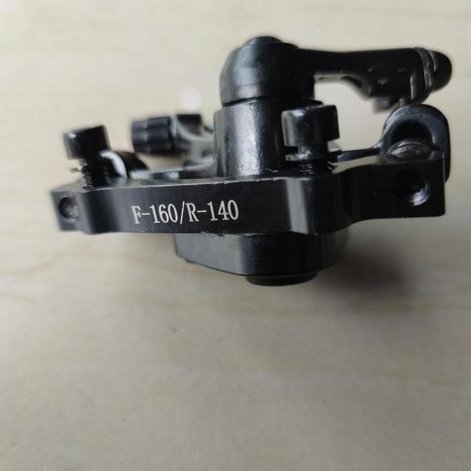 Ready discbrake kepala rem cakram DEPAN 160/140 vertex sepeda MTB lipat