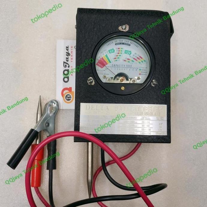 Battery Tester Delta Original - BT 121 murah