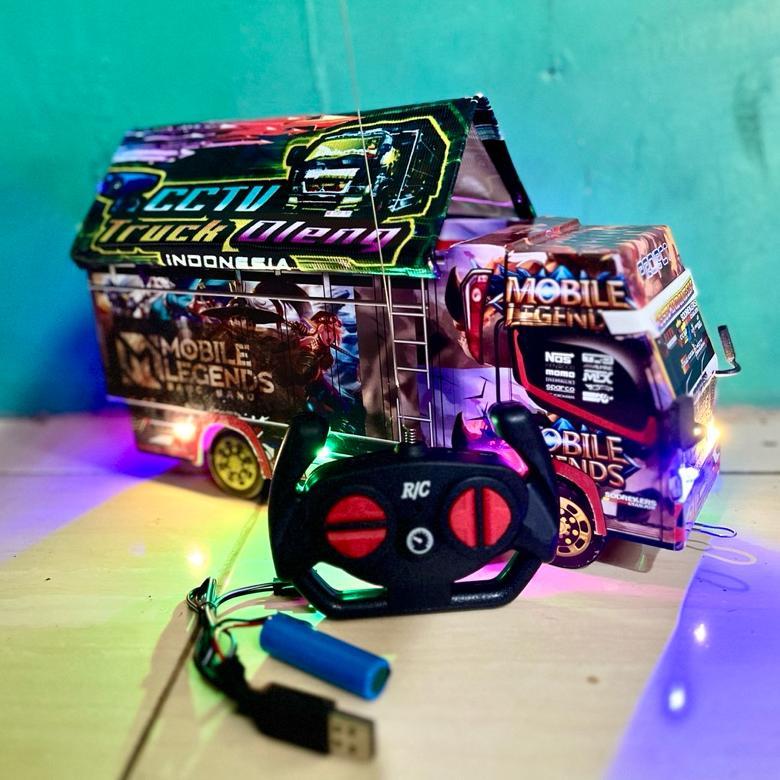 HOT MINIATUR TRUK OLENG REMOT CONTROL BATU CAS,MAINAN TRUK OLENG REMOT BISA COSTUM FOTO DAN NAMA PAN