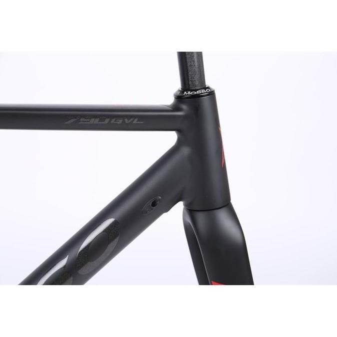 Bikes Mosso 790Gvl Frame Set Sepeda Gravel [700C] Alloy