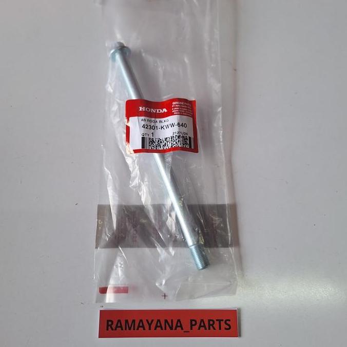 As Roda Belakang Axle Rr Wheel Revo 110 New Supra X 125 Fi 42301Kww640