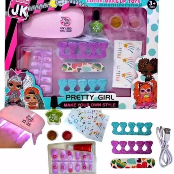 Sale Mainan Anak Perempuan Manicure Kuku Kutek Boneka