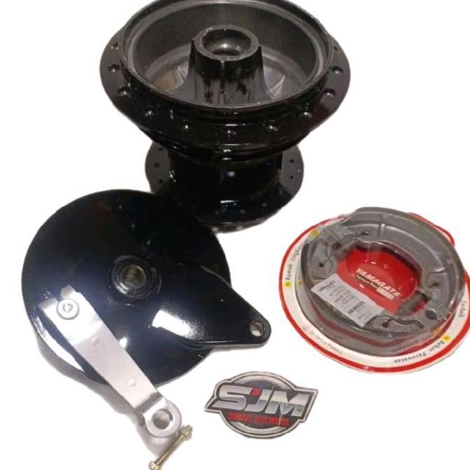 TROMOL BELAKANG YAMAHA DT100 DT 100X DTX SET ORIGINAL DAN TERPERCAYA