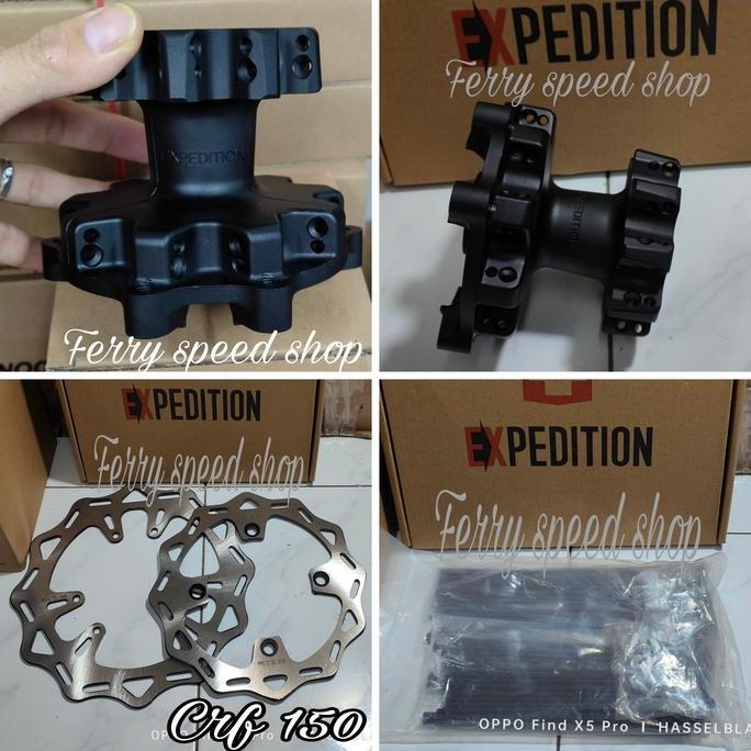 1SET TROMOL EXPEDITION CRF 150 CRF150 / TROMOL + JARI JARI + CAKRAM CRF 150 EXPEDITION HOLE-36 MOTOR