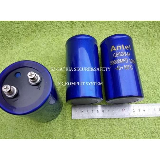 Basercell - Elco 33.000Uf 100V Elko 33000Mfd 33,000 Mfd Uf 100 V 33000Uf