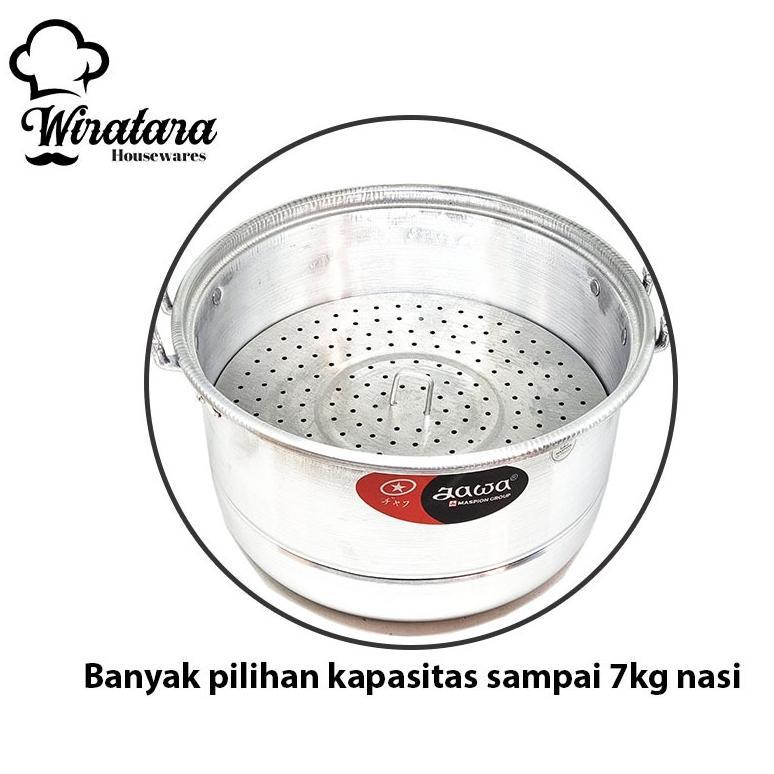 BEST SELLER MASPION DANDANG NASI + KUKUS KUALITAS PREMIUM | PANCI KUKUSAN ALUMINIUM | STEAMER PENGUK