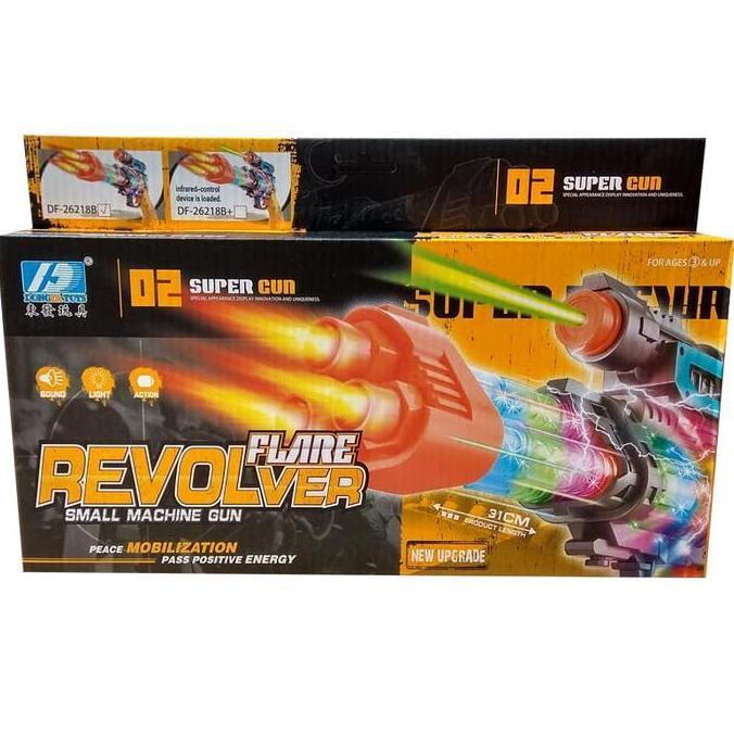 Promo Dong Fa Toys Mainan Anak Pistol Revolver
