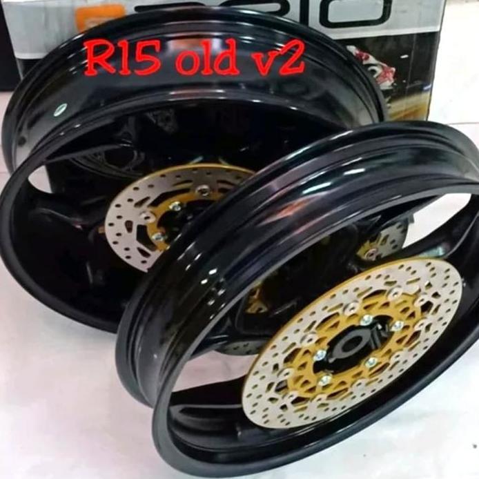 VELG R15 V3 lebar triple disk VELG R15 V3 double disk depan