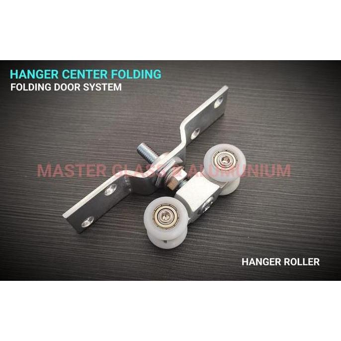 Roda Atas Pintu Lipat Tengah / Center Folding