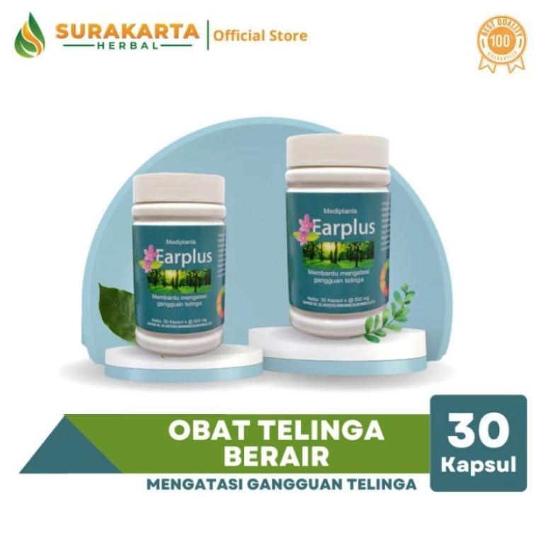 READY Earplus Obat Herbal Telinga Berair Asli 100% Original