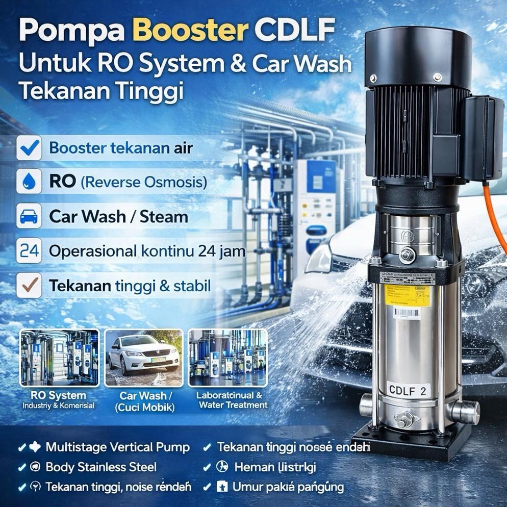 READY POMPA BOOSTER CNP CDLF 4-12 3PHASE