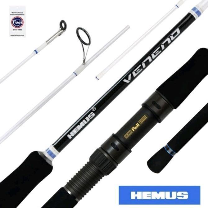 Joran Pancing Hemus Veneno Fuji Alconite Reel Seat Fuji