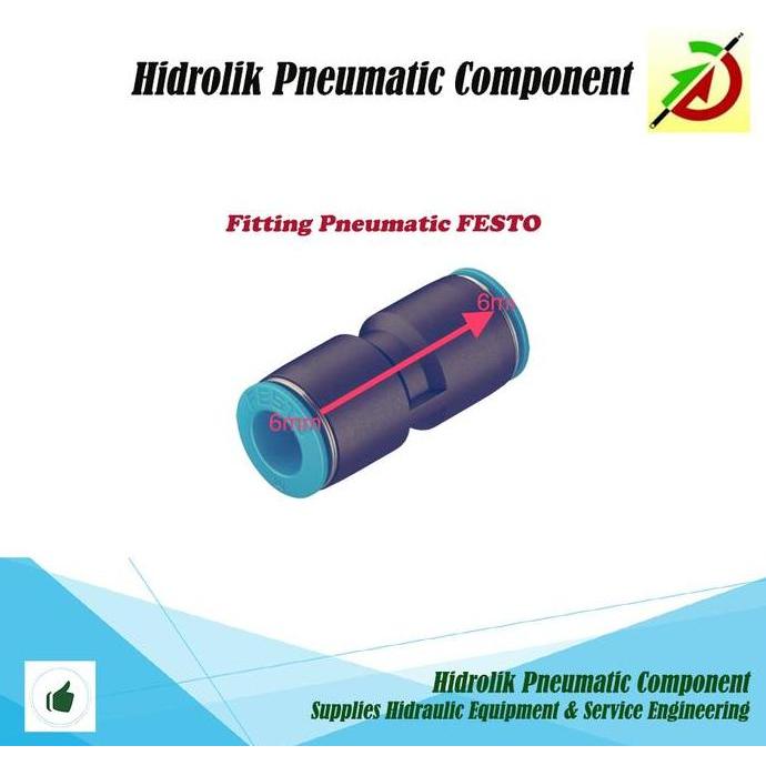 FOR SALE FITTING PNEUMATIC FESTO QS-6MM