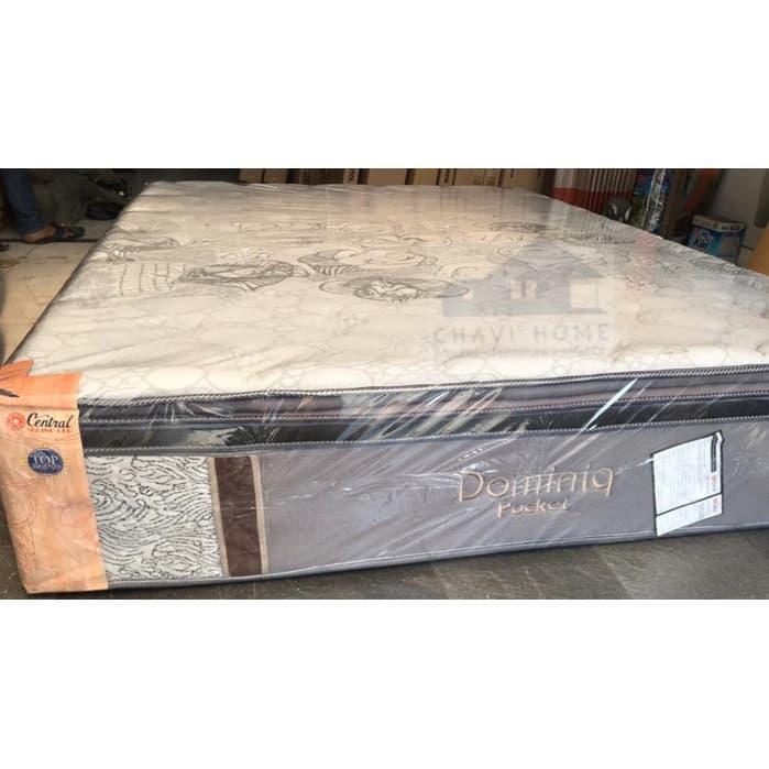 kasur spring bed central dominiq pocket 180x200cm kasur saja