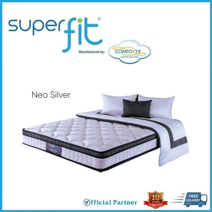Kasur Spring Bed Comforta Super Fit Neo Silver (Hanya kasur)
