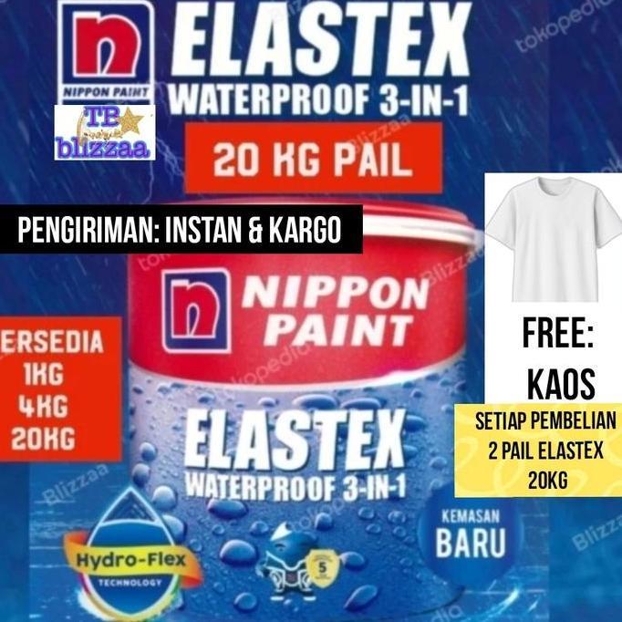 DEAL TERBAIK - Elastex 20 kg Elastex 20kg Nippon Paint Pail Ready Mix Asli Pabrik Nippon Paint Aneka