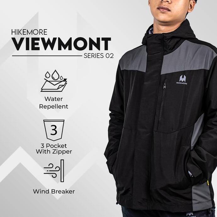 Jaket Gunung Hikemore Viewmont Sport