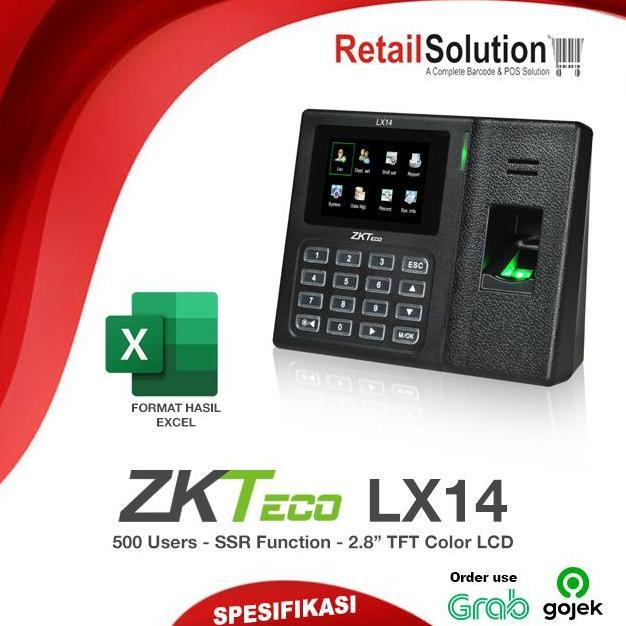 SALE - Mesin Absensi Sidik Jari SSR USB - ZKTECO LX14 / LX-14 Fingerprint