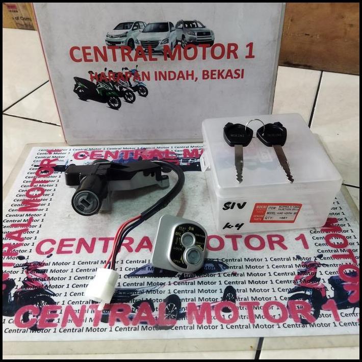 TERBARU KUNCI KONTAK SUPRA X 125 R HELMIN INJEKSI KABEL 4 MEREK MOKINI 