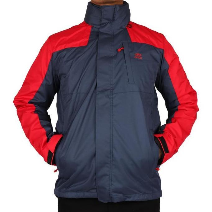RIGI Jaket Gunung Taslan / Jaket Hiking / Jaket Pendaki Waterproof Anti Air / Jaket Anti Angin Tebal