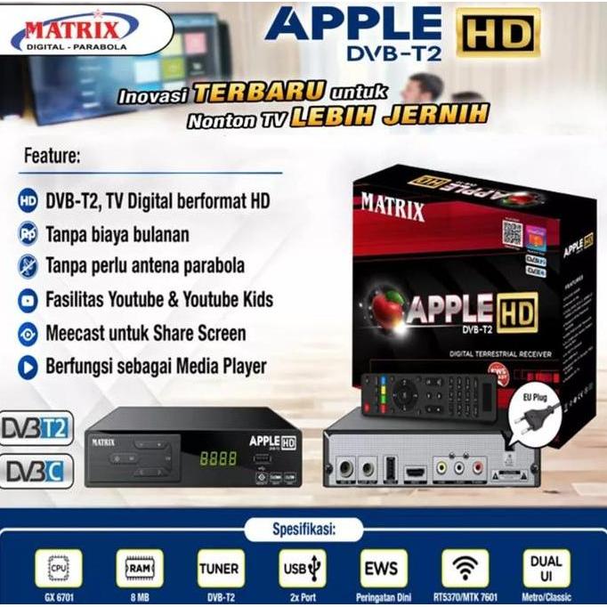 TERBARU - Set Top box tv digital freebox DVB T2 Full HD- STB FreeBOX READY STOCK
