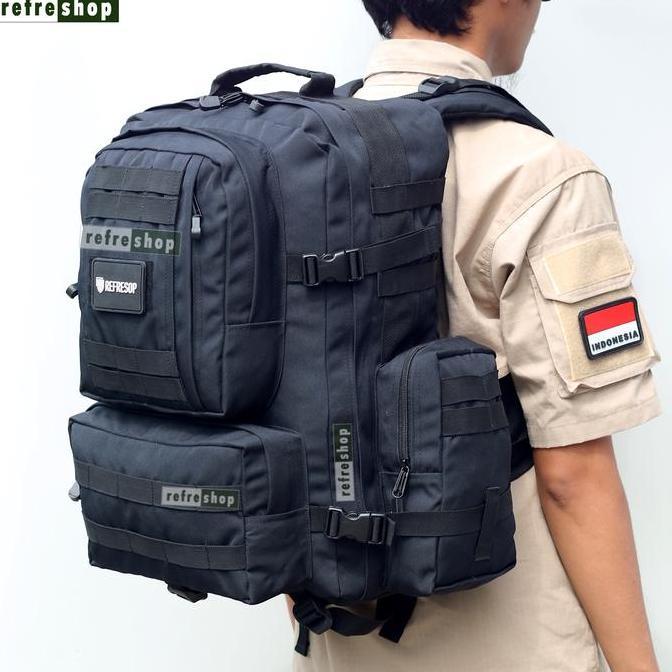 Gabrim- Refresop Original Px314 Tas Ransel Army Tactical - Hitam