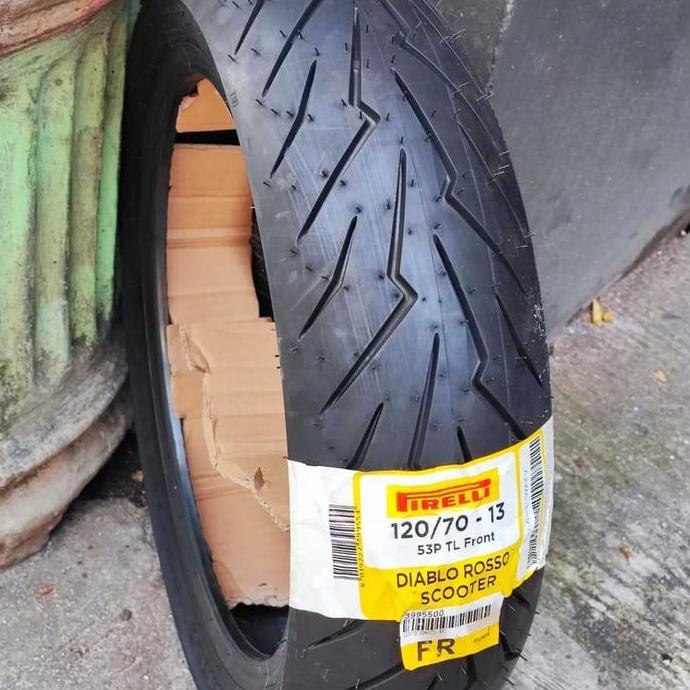 ban nmax pirelli diablo rosso scooter 120/70-13 termurah