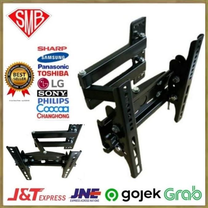 CUCI GUDANG - Bracket tv/Breket tv/Braket tv Lengan TV LED 32-43 inch