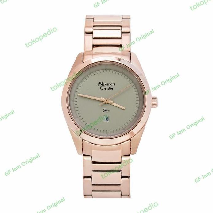 ALEXANDRE CHRISTIE AC2952 AC 2952 JAM WANITA BLUE  ORIGINAL