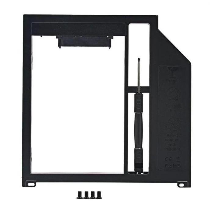 HDD Caddy SATA to DVDROM untuk Macbook Pro