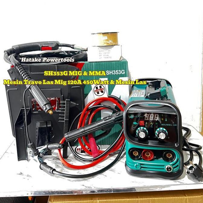 NEW SH353G Mesin Las MIG MAILTANK Mesin Las MIG MailTank SH353G MIG120 450 WATT