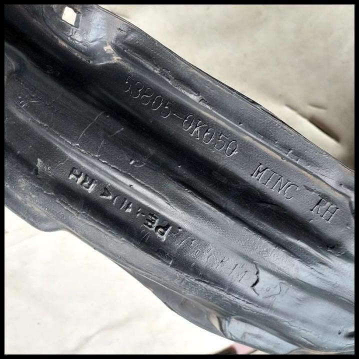 TERBARU INNER FENDER / LINER FENDER MOBIL TOYOTA HILUX VIGO - FORTUNER GEN 1 2005 - 2010 