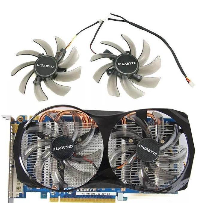TERBARU - fan vga 95mm 3pin Gigabyte HD 7850 R9 270 GTX 670 650 660Ti 550