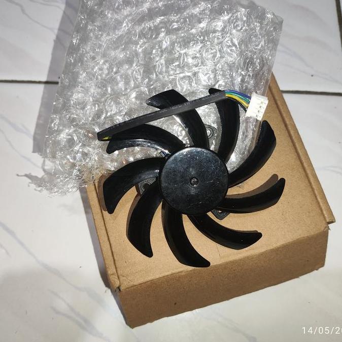 BEBAS ONGKIR - fan vga 85mm 4pin single Fan Universal HD7770 7750 HD7970 gtx 950 560