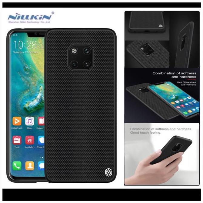 TERMURAH - Huawei Mate 20 Pro Nillkin Textured Nylon Original Case Hard Casing Cover Hardcase