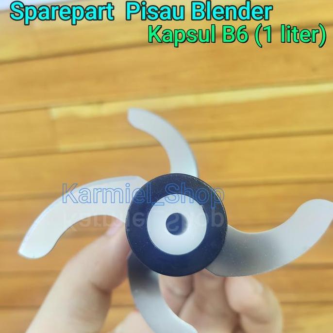 Blender Kapsul bintang 6 sparepart 4 Mata Chopper
