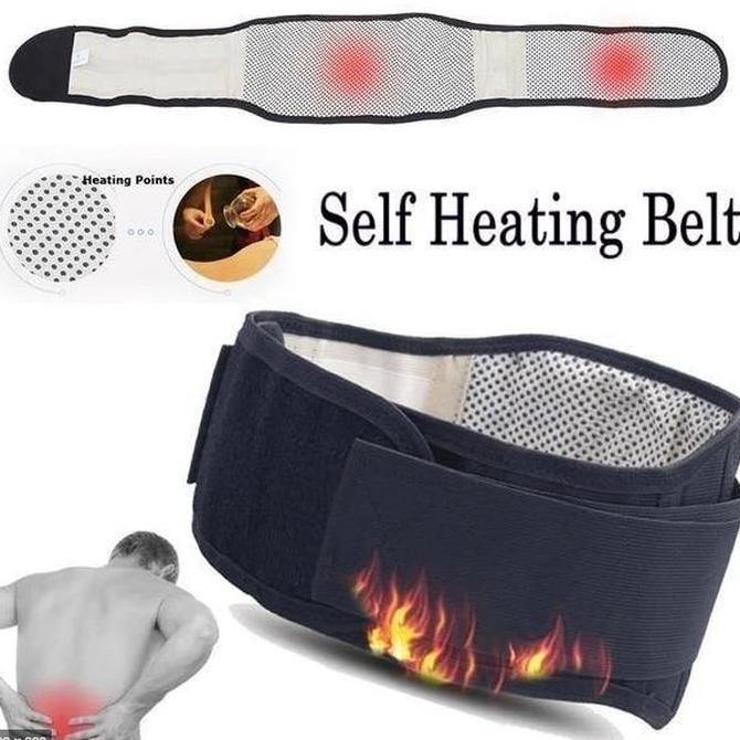 KLUDENG Alat Terapi Pemanas Self Heating Belt Multifungsi Kesehatan Koyo Otot