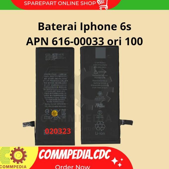 TERLARIS - Baterai Iphone 6s Ori 100