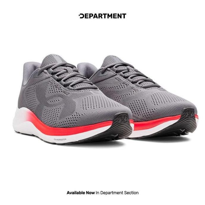 Sepatu Lari Pria UNDER ARMOUR CHARGED PURSUIT 4 "BIG LOGO" 6000597025 ORIGINAL