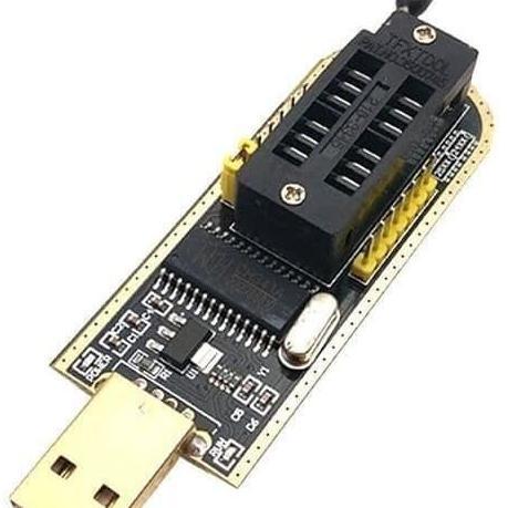 Alat Flash bios IC CH341 CH341A USB Programmer memory eprom TV Laptop