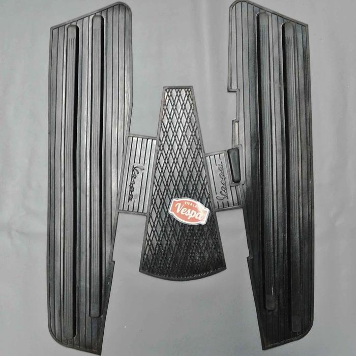 Karpet Karet Dek Lantai Vespa Super Sprint Vba Vbb Vnb Vgla Vglb Kongo Gl Gsmk Original Dan Terperca