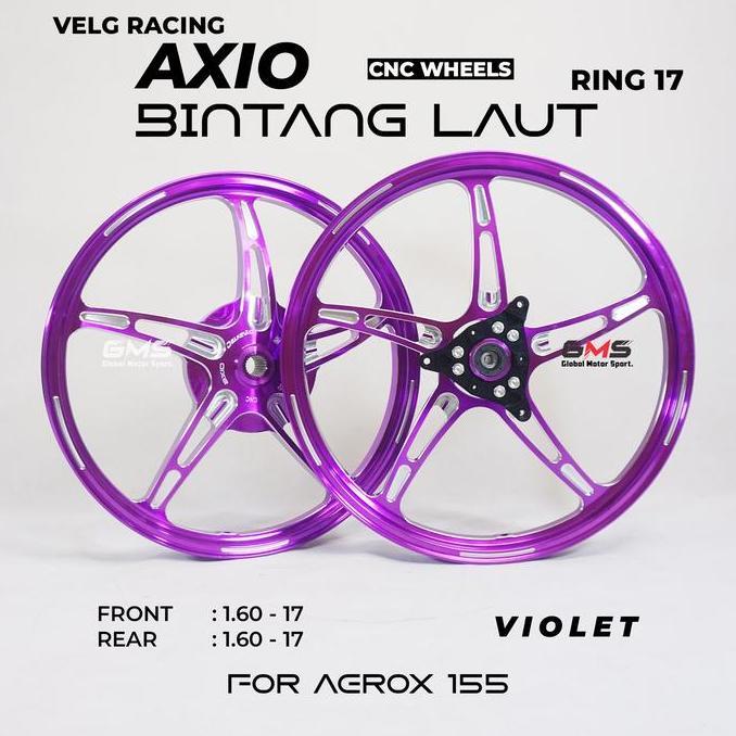 Axio Bintang Laut Ring 17 Aerox 155 Velg Aerox Bintang Laut Ring 17 Kspeed Aerox Velg Axio Bintang L